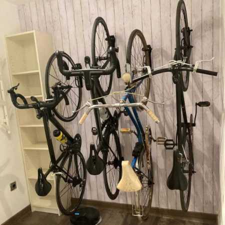 bikes-hanging-on-the-wall-on-bike-hanger