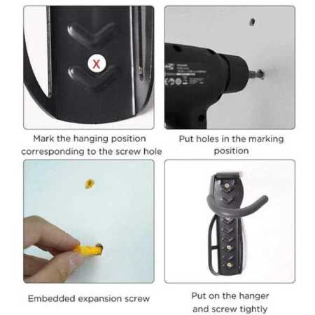 instructions-showing-how-to-mount-bike-wall-hanger-on-the-wall