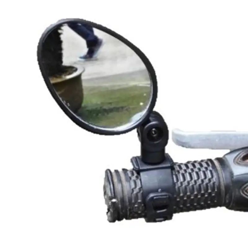 Bicycle Handlebar Mirror Rotatable for Left or Right Side of Bike