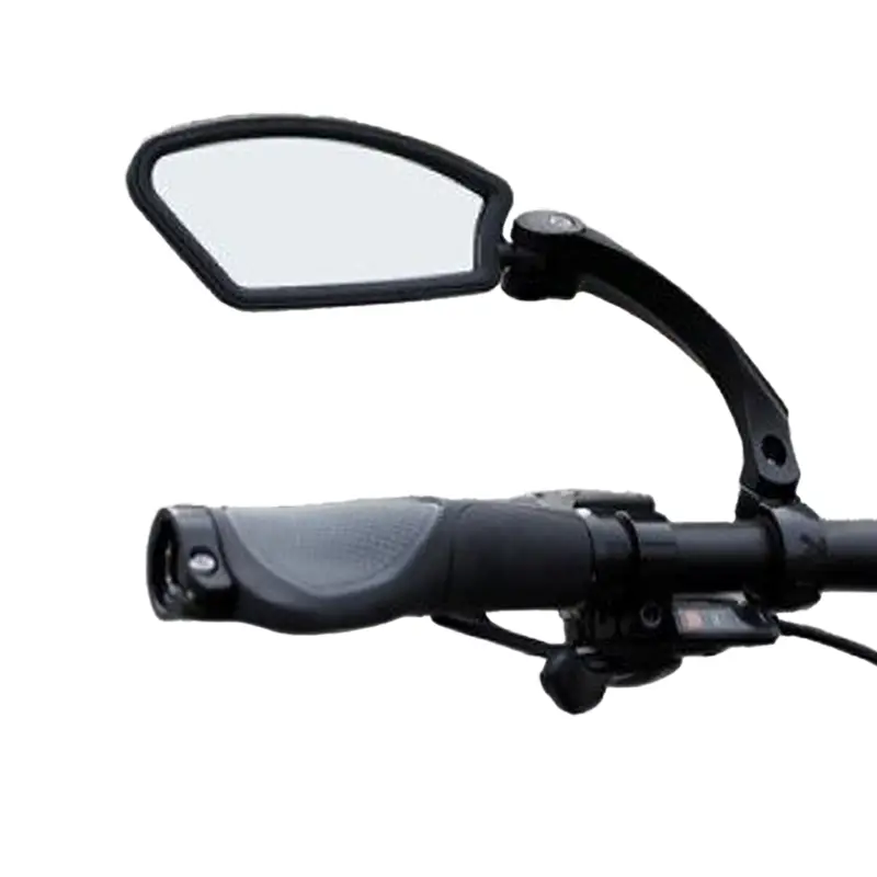 Bicycle Rear Mirror for Left Side of Bikes with Multiple Adjustment Points