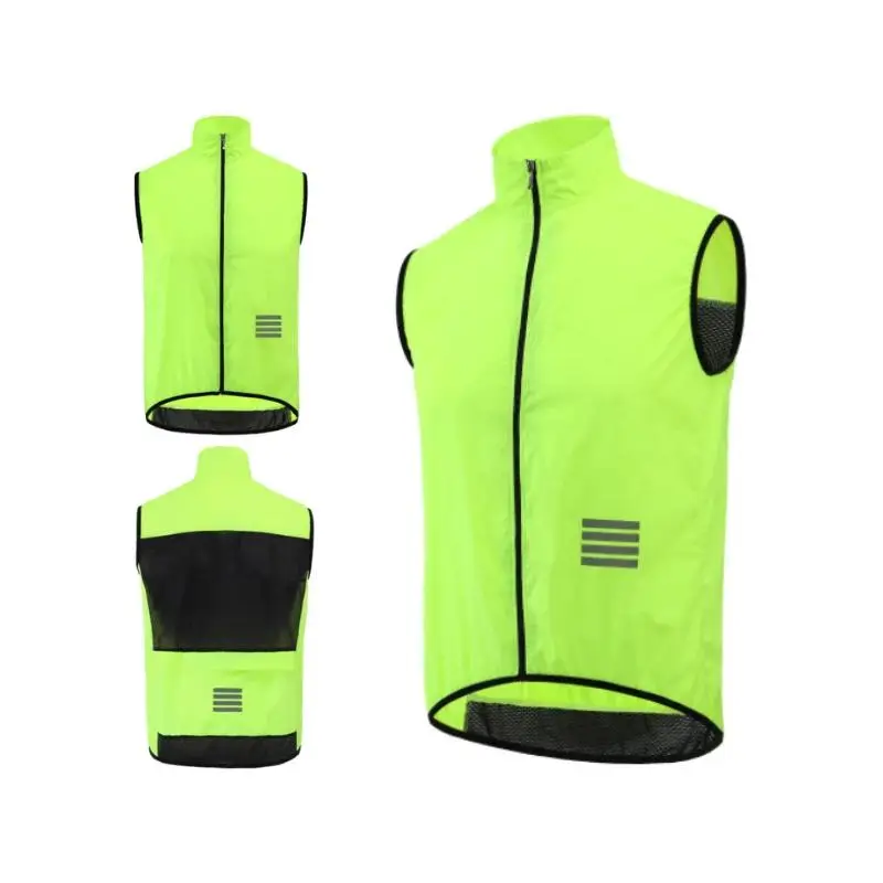 Reflective High Visibility Cycling Vest with Pocket Small