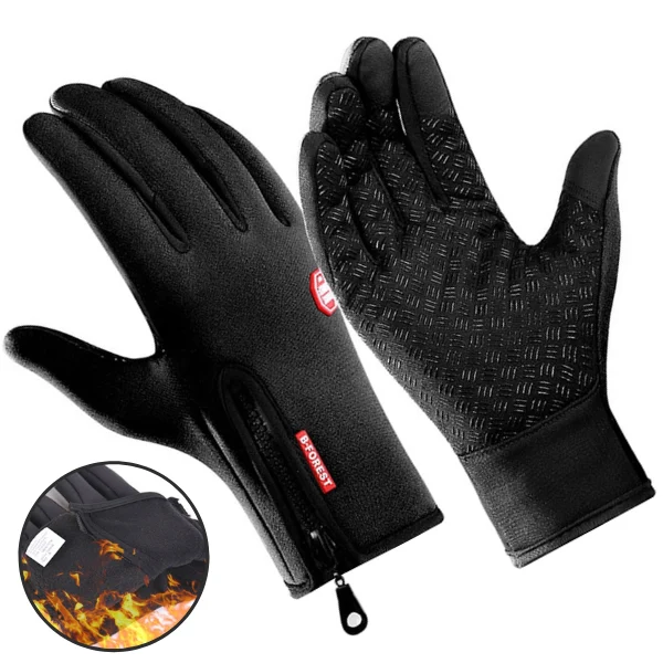 Warm Cycling Gloves for Winter Touchscreen Compatible Small Size (S)