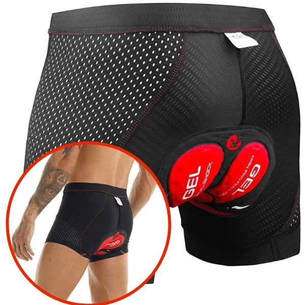 Xtreme Tiger Bike Underwear for Cycling with Gel Padding (XL) Size