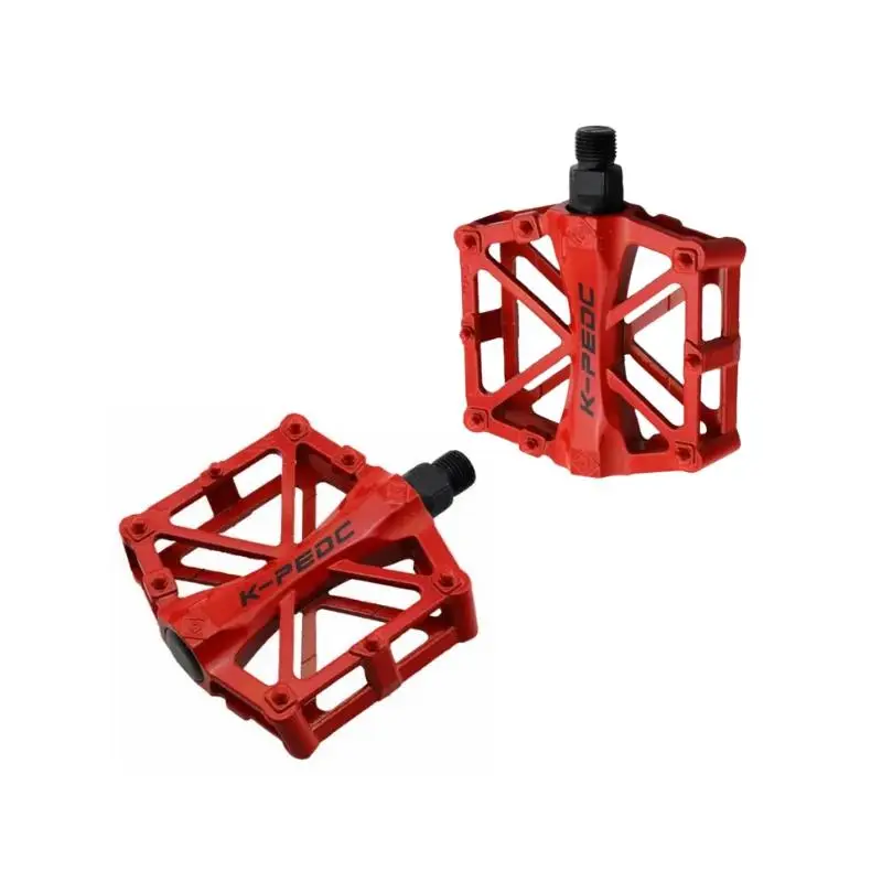 Red Bike Pedals Aluminum Alloy Clipless BBPB-R