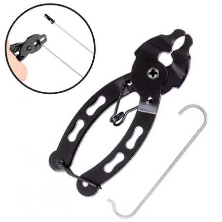 Bike Chain Link Remover Pliers Tool with Cable End Crimper