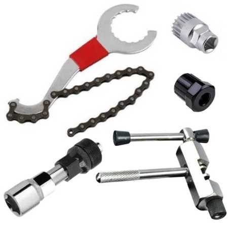 Bottom Bracket Tool Set with Crank and Chain Splitter Tools