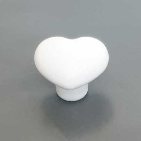 white-heart-shaped-drawer-pullknob-top-view