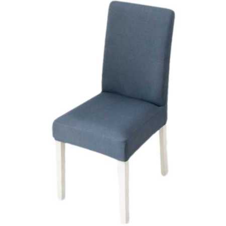 Grey Chair Cover for Seat Cushion and Back Slip-On