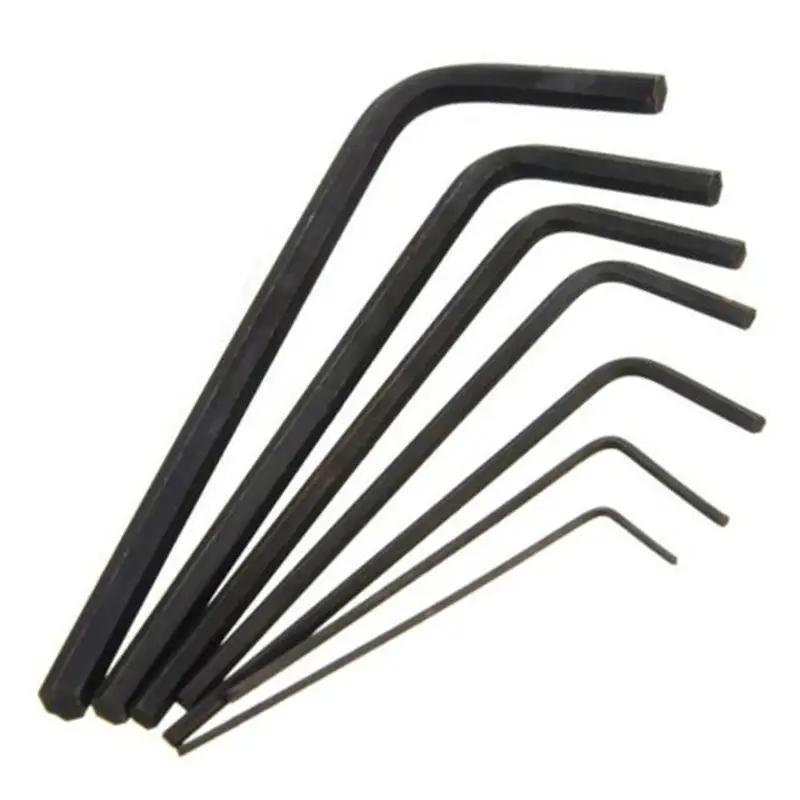 7-Piece Hex Allen Key Wrench Set for Precision Work and Everyday Repairs