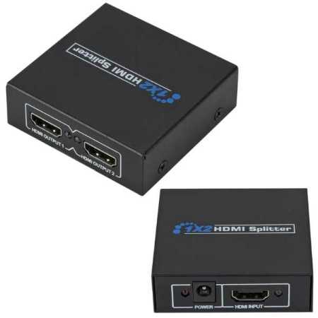 HDMI Splitter 1 in 2 Out - Dual Display Solution
