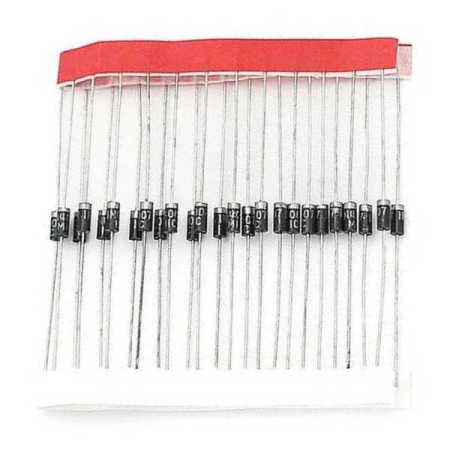 1N4004 Diode Rectifier Diodes 50 Pack