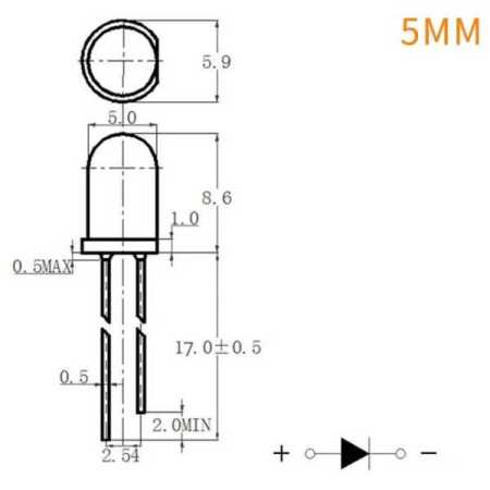5mm-LED-dimensions