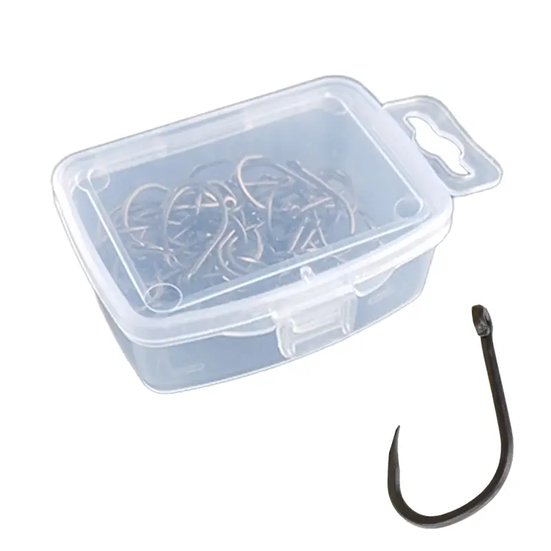 Suckerme #4 Non Barbed Hooks 50 Pack for Catch and Release Fishing