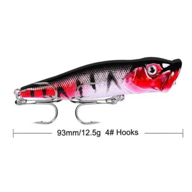 BlaCK-and-red-fishing-popper-lure-with-black-stripes-93-mm-long-12.5-grams.webp