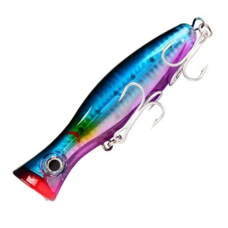 Blue Popper Lure 42.5g 12.5cm Topwater Crank Bait