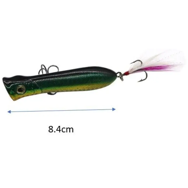 Green-Top-Water-Lure--Fishing-Popper-8.4-cm-Long.webp