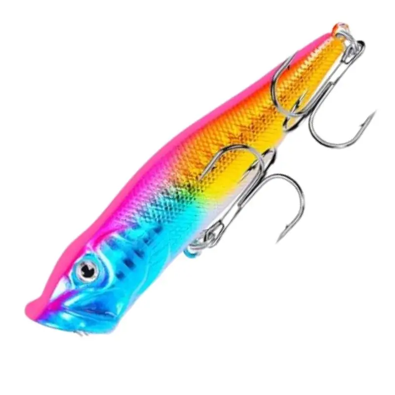 Rainbow Topwater Popper 12g 9cm Topwater Crank Bait