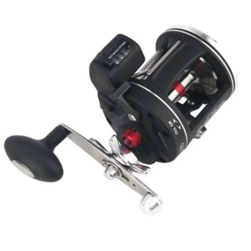 Left Handed Baitcasting Trolling Reel Front Drag 18kg