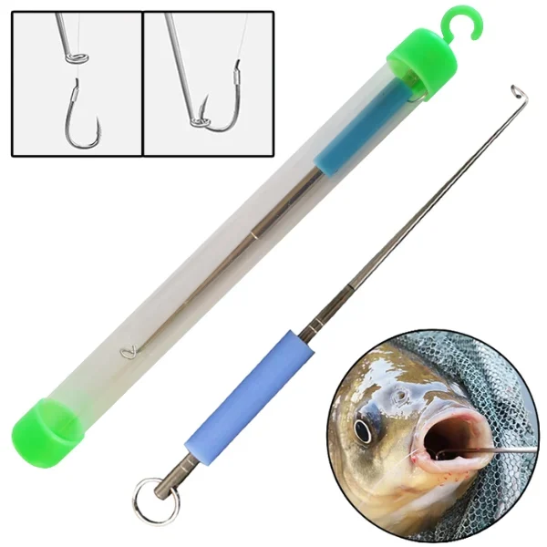 Fish Hook Remover with Non-Slip Grip - Effortless Hook Removal for Anglers