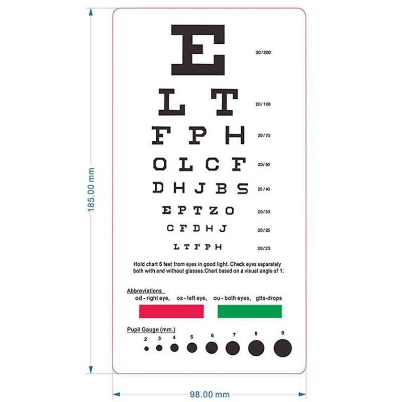Eye-Vision-Test-Chart-Dimensions
