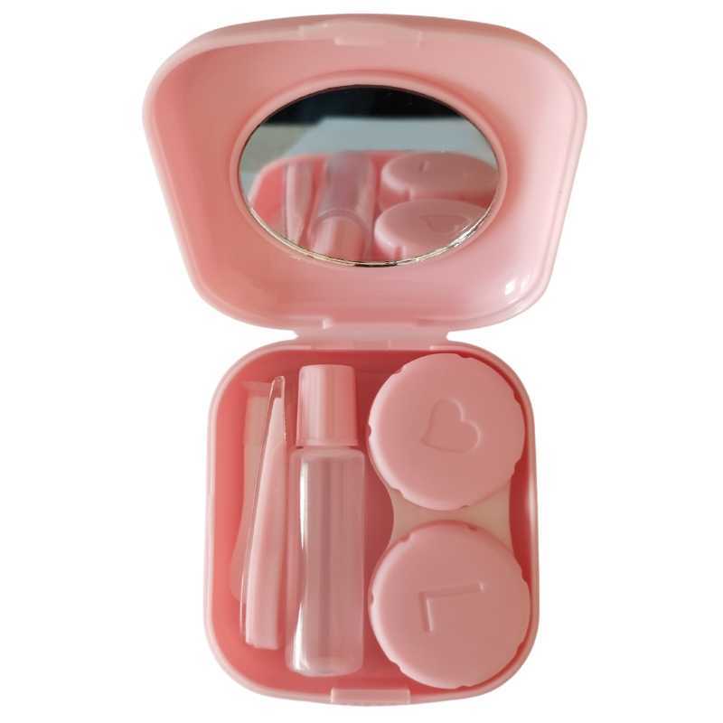 Pink-Contact-Lens-Travel-Case