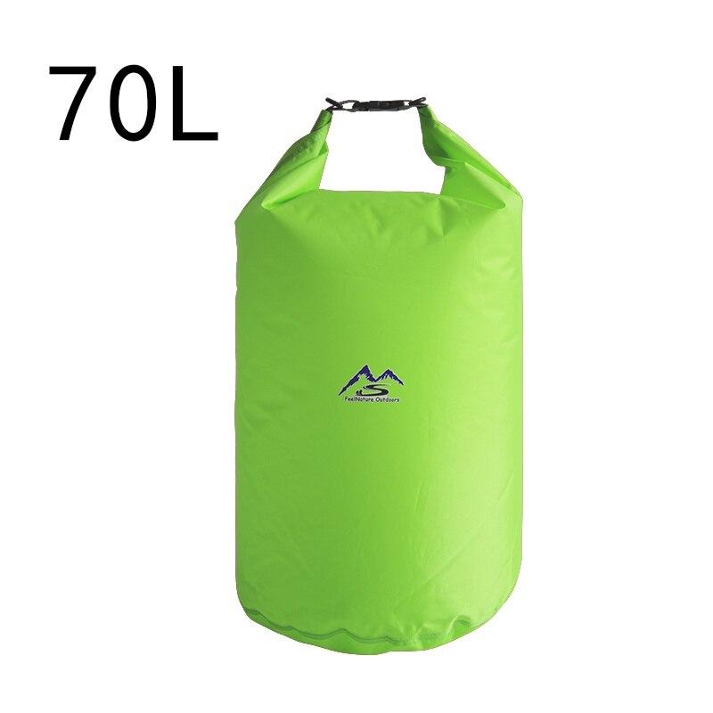 70L Dry Bag Pack Liner 138 grams High Visibility Green Colour