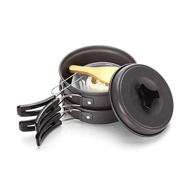 Lightweight Cookware Set for Hiking Camping 420 grams