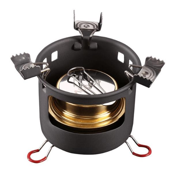 ALOCS Alcohol Stove Set with Windshield 200 grams