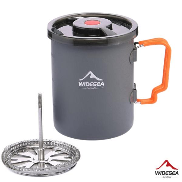 Coffee Plunger Pot for Backpacking 750ml 228 grams