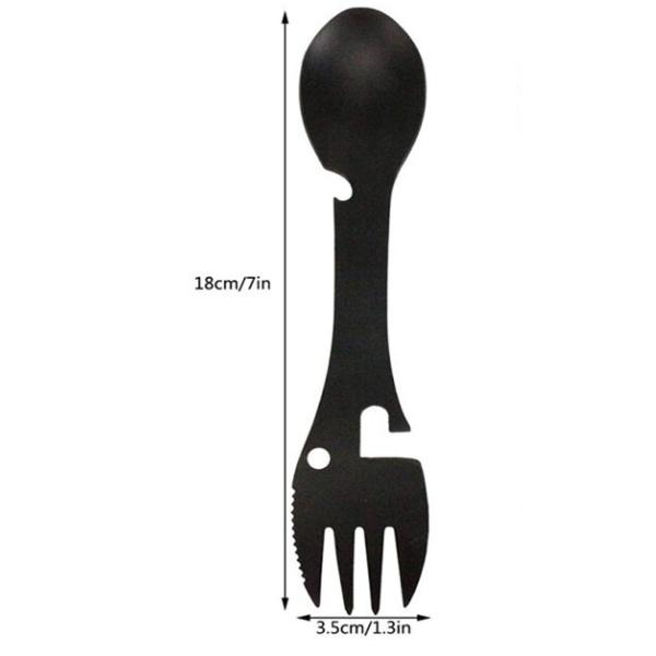 Black-spork-dimensions