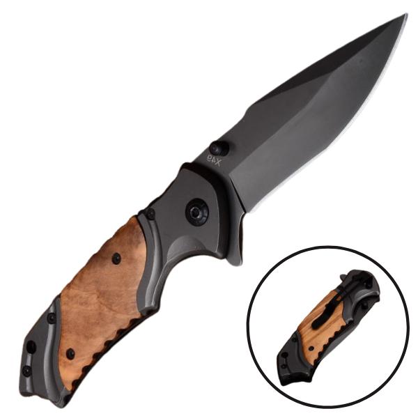 Folding-Pocket-Knife-With-Belt-Clip-220-mm-Vuno-NZ