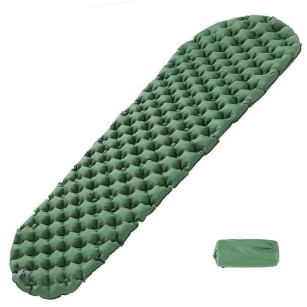Green Lightweight Sleeping Mat Vuno Rapid Pack only 470 grams