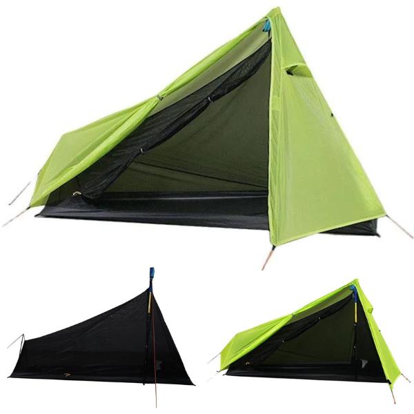 Hiking Tent Ultralight 1 Person Pole-Less Vuno Ultra 1P Just 890 grams Super Lightweight