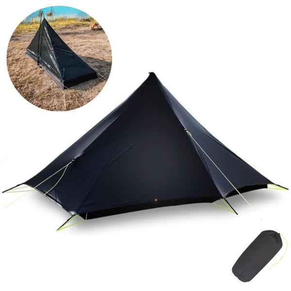 Vuno Black Ops 1 Ultralight Pole-less Tramping Tent Only 1050g
