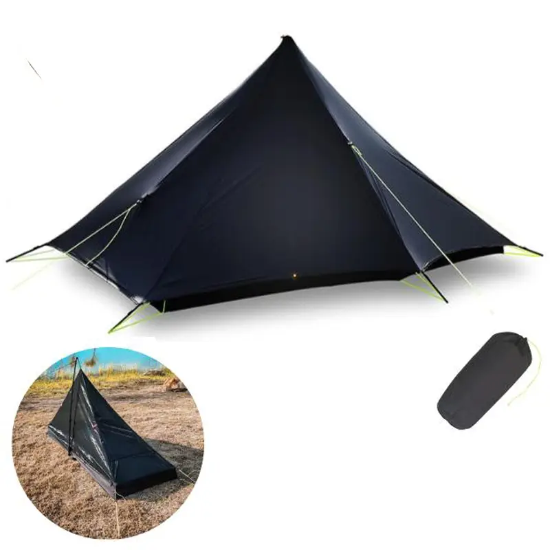 Vuno Black Ops 1 Ultralight Pole-less Tramping Tent Only 1050g