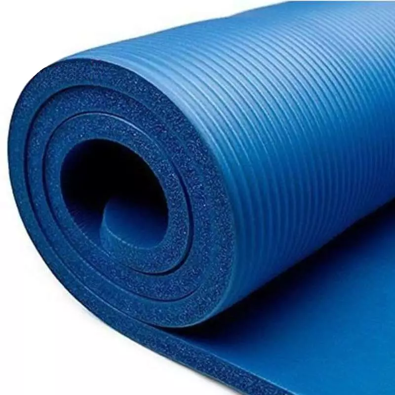 Blue Yoga Mat Extra Thick Anti-Slip Gym Mat 10mm 183 cm x 60