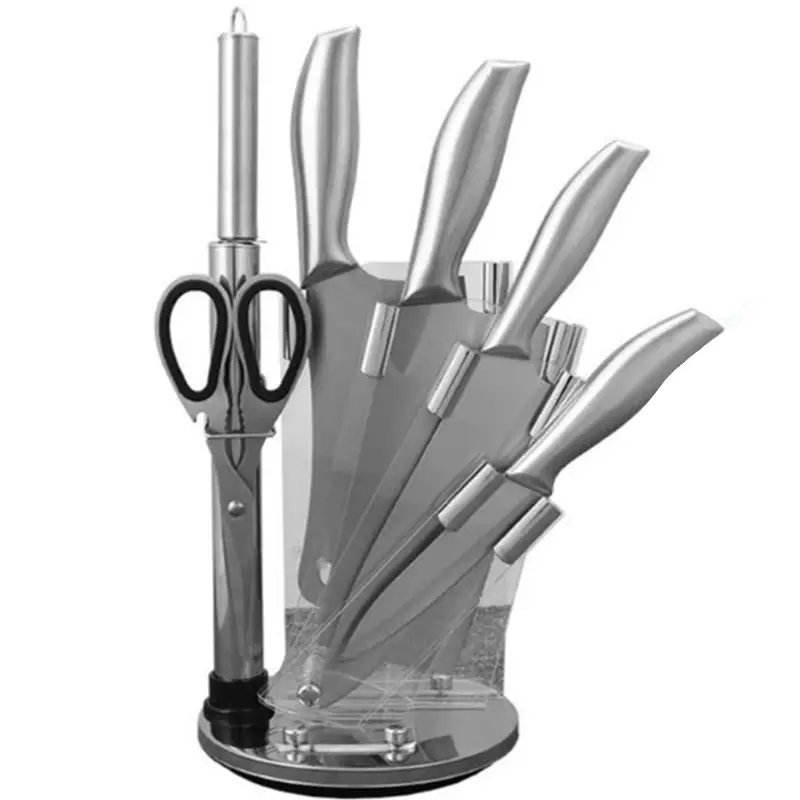 Stainless Steel Knife Set – Sharp, Durable, and Easy to Store