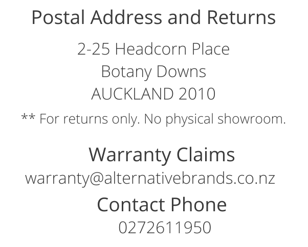 alternative brands nz contact list