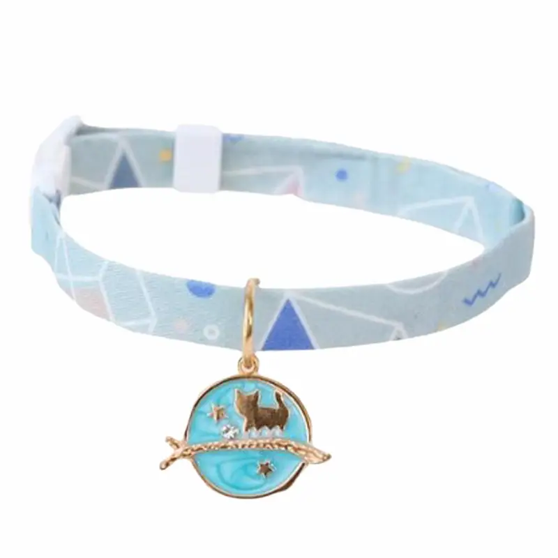 Light Blue Cat Collar – Adjustable Soft Collar for Comfort and Style