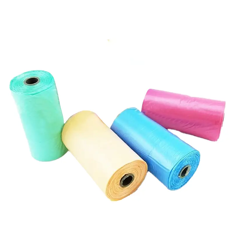 Dog Poop Bags 4 Rolls of Dog Bags 80 pcs Random Colour