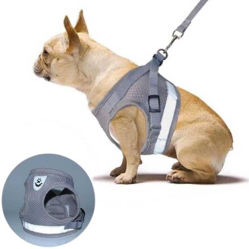 High Visibility Dog Vest Harness with Leash