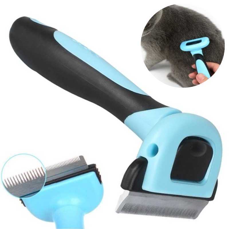 Pet Shedding Grooming Tool for Dogs and Cats EM-206831