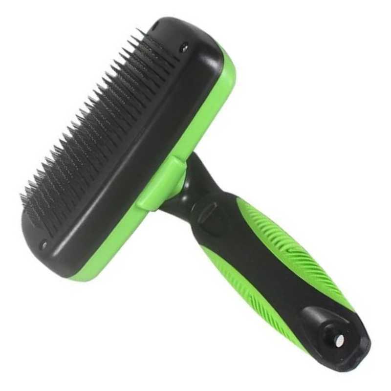 Self-Cleaning Pet Grooming Brush Tool for Cats and Dogs