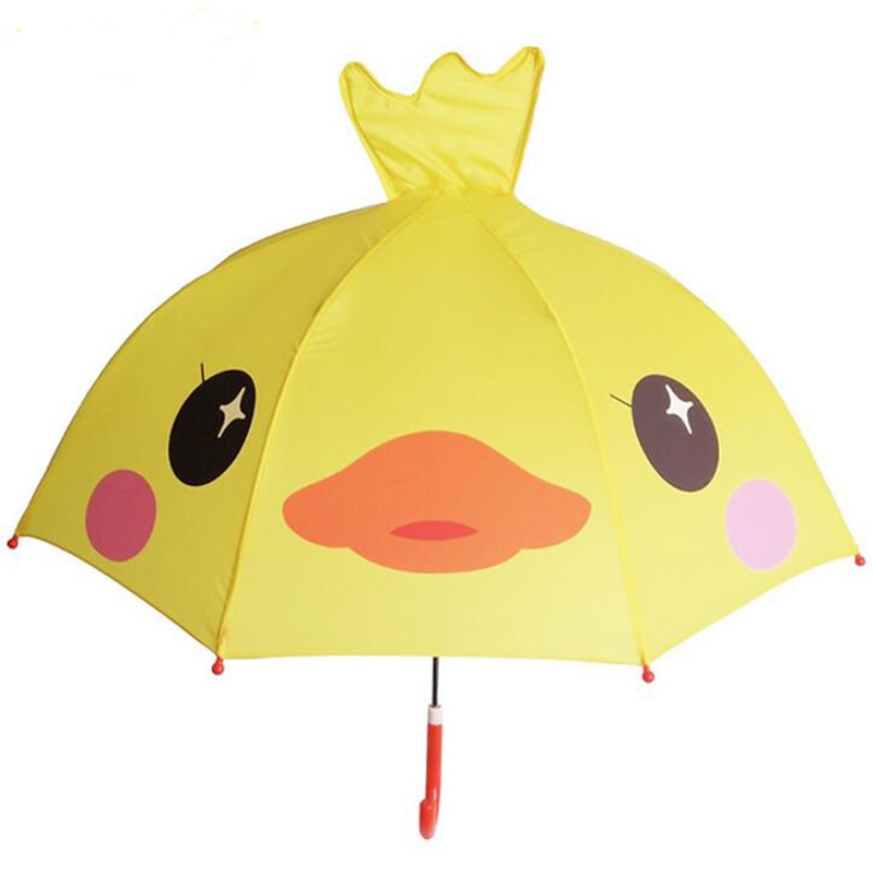 Childrens Umbrella Yellow Ducky for Small Children
