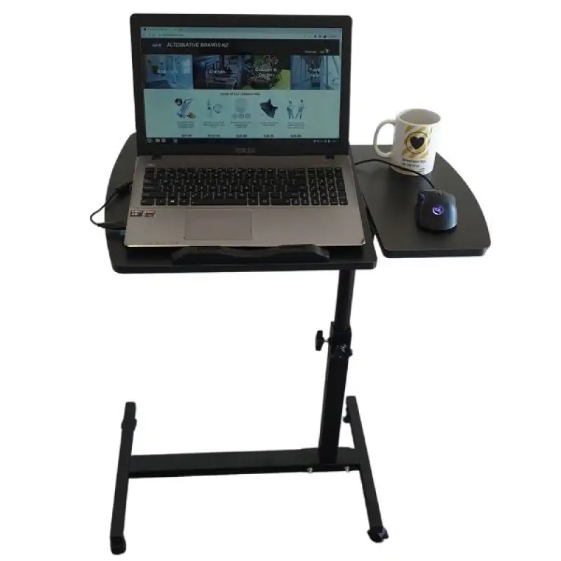 Multifunctional Laptop Table for Bed or Couch - Adjustable Work Surface