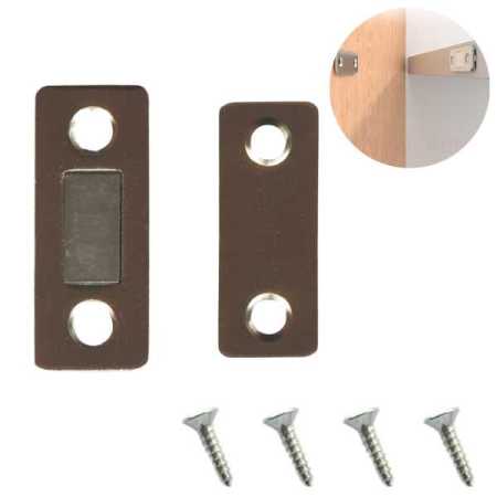 Flat Magnetic Door Catch for Cabinets and Drawers