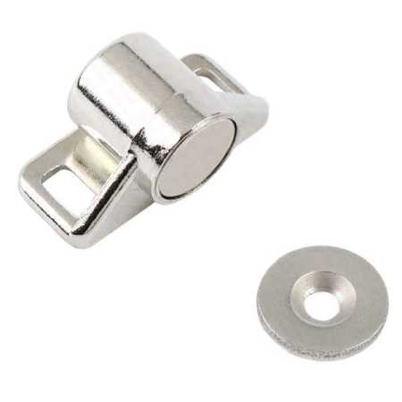 Silver Magnetic Door Catch Latch Cabinet Magnet