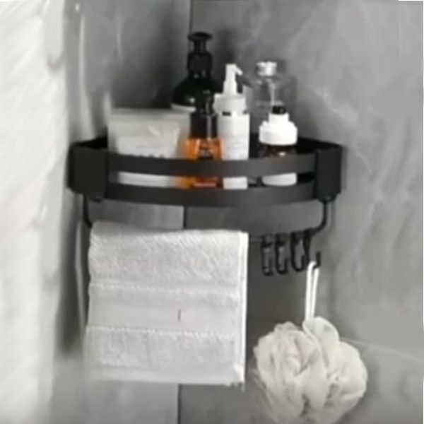 black-corner-shelf-for-shower-and-bathroom-loaded-with-bottles-and-towel.jpg