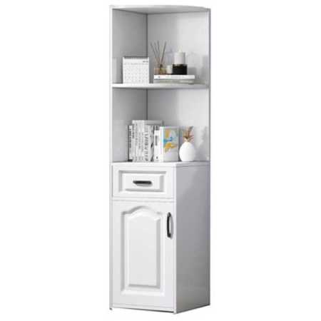 isolated-image-of-corner-shelve-unit-with-cupboard-and-drawer-150cm