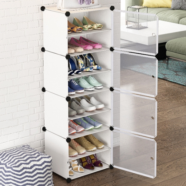 Shoe Cabinet Storage Unit 8 Levels